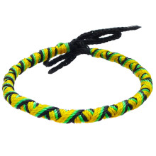 B02-21 Фенечка (браслет) 4мм, текстиль B02-21 Фенечка (браслет) 4мм, текстиль