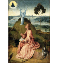  Фрагмент картины ''Св. Иоанн на Патмосе'' И.Босха (Museum.Parastone) 