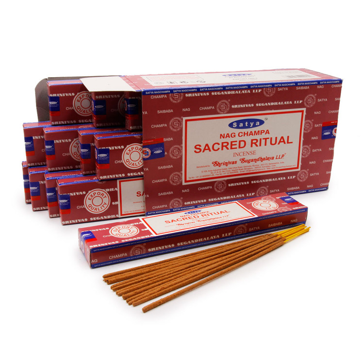 Благовония Satya M  Sacred Ritual Священный ритуал 15gm уп-12шт