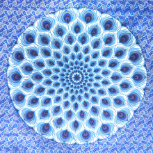 Покрывало Мандала 2,2х2,0м, хлопок