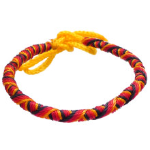 B02-22 Фенечка (браслет) 4мм, текстиль