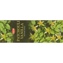Благовония HEM, шестигранники, Patchouli Vanilla ПАЧУЛИ ВАНИЛЬ  Благовония HEM, шестигранники, Patchouli Vanilla ПАЧУЛИ ВАНИЛЬ
