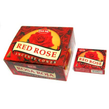 HEM конусные благовония Red Rose КРАСНАЯ РОЗА  HEM конусные благовония Red Rose КРАСНАЯ РОЗА