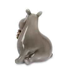  Фигурка "Носорог с букетом" (Pavone)