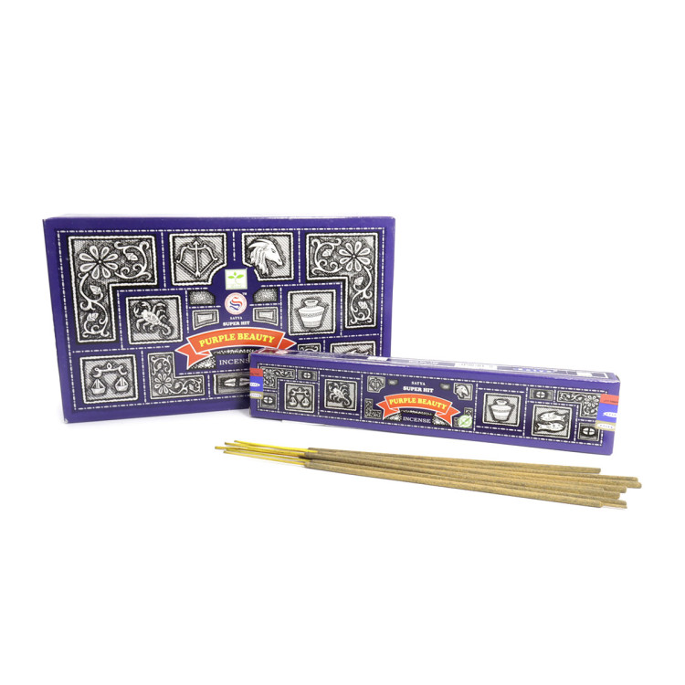 Благовония Satya B Purple Beauty 15gm Пурпурная Красавица уп-12шт