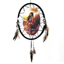 Панно овальное Девушка, 33х25см, пластик, ткань Панно овальное Девушка, 33х25см, пластик, ткань