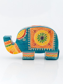 Копилка под мелочь натуральная кожа "Слон" 0261/3 Копилка под мелочь натуральная кожа "Слон" 0261/3