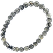 BX170 Браслет 6 мм, камень