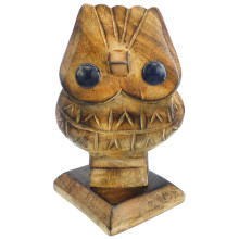 SG-07 Подставка для очков Сова 15см, дерево