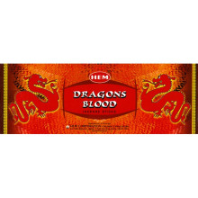 Благовония HEM, шестигранники, Dragon Blood КРОВЬ ДРАКОНА 
