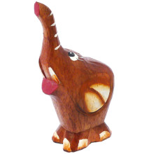 Слон статуэтка 15х7см, дерево