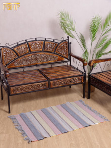 Коврик самотканный х/б 60*90см 703/30 Коврик самотканный х/б 60*90см 703/30