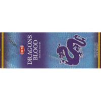 Благовония HEM, шестигранники, Dragons Blood Blue КРОВЬ ДРАКОНА ГОЛУБАЯ 