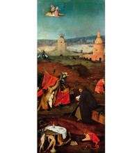  Фрагмент триптиха ''Искушение св. Антония (Затворник)'' И.Босха (Museum.Parastone)