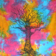 Покрывало Дерево 2,2х2,0м, хлопок