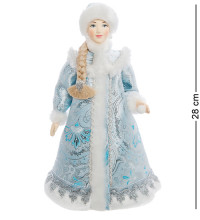 Кукла "Снегурочка со снежком" в асс.