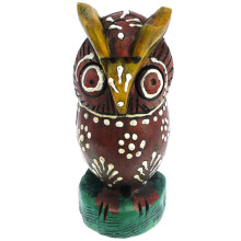 WCH31-2 Сова статуэтка 8х3,5см, дерево