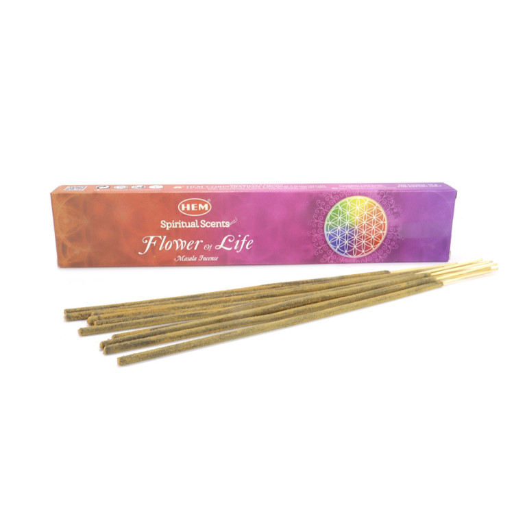 Благовония HEM Flower of Life Masala 15gm Цветок Жизни масала