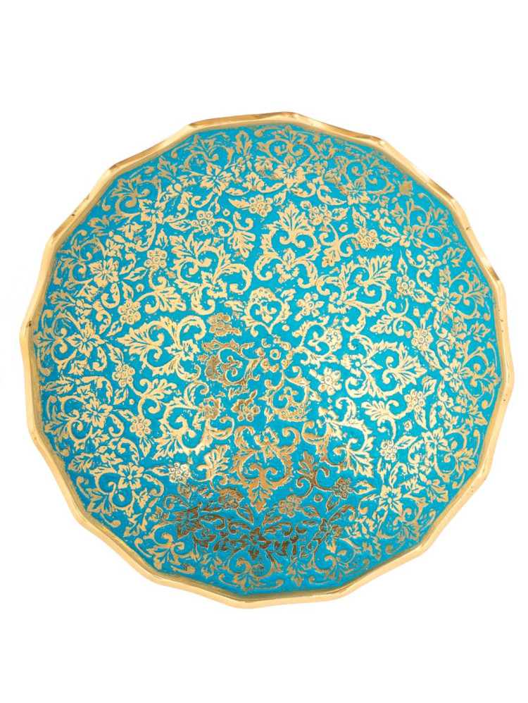 Фруктовница (эмаль голубая)