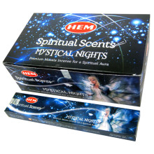 HEM масала 15 гр. Благовония Mystical Nights блок 12 шт. HEM масала 15 гр. Благовония Mystical Nights блок 12 шт.