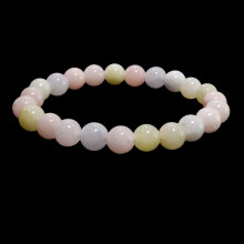 Браслет из камня Берилл светящийся способствует добрым взаимоотношениям между любимыми 8мм Браслет из камня Берилл светящийся способствует добрым взаимоотношениям между любимыми 8мм