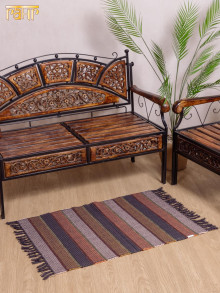 Коврик самотканный х/б 60*90см 703/32 Коврик самотканный х/б 60*90см 703/32