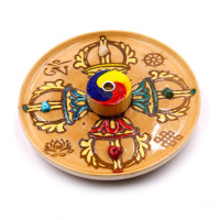 Подставка  под благовония Ваджра - оружие Богов Дарует защиту и успех во всех делах 11см