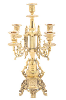 Канделябр П2572/1 (полиш) на 5-ть свечей Канделябр П2572/1 (полиш) на 5-ть свечей