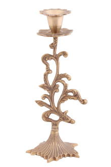 Подсвечник П4075/2 (антик) на 1 свечу Подсвечник П4075/2 (антик) на 1 свечу