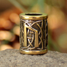 Бусина 02 Уруз, бронза, 12*D9мм,d 5,5мм Бусина 02 Уруз, бронза, 12*D9мм,d 5,5мм