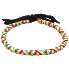 B02-26 Фенечка (браслет) 4мм, текстиль