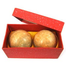 Шары баодинг камень 5,3см коричневые