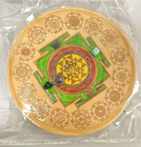 Подставка  под благовония Шри Янтра - символ процветания успеха и изобилия 11см