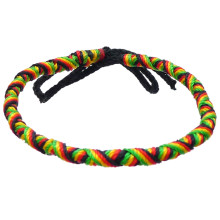 B02-27 Фенечка (браслет) 4мм, текстиль