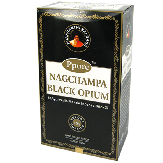 PPURE прямоуг. благовония Black Opium Черный Опиум 15 гр. блок 12шт.