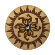 Аромакумир "Защитник и помощник", 6х6 см, бук Аромакумир "Защитник и помощник", 6х6 см, бук