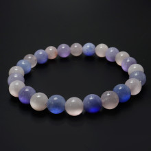 Браслет из камня Розовый кварц и Аквамарин помогут разбудить остывшие чувства