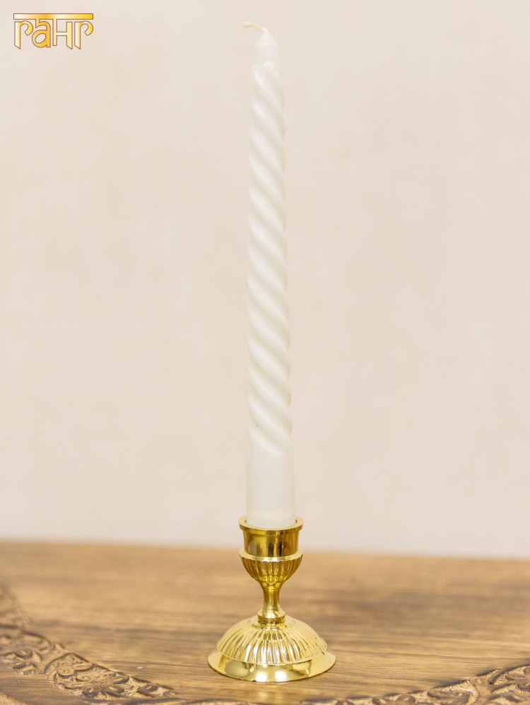 Подсвечник на одну свечу (полиш)