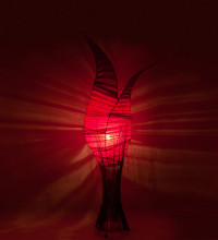 Светильник "Джимбаран" (о.Бали) красный