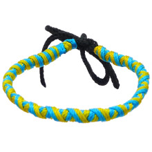 B02-28 Фенечка (браслет) 4мм, текстиль