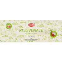 HEM 6-гр. благовония Aromatherapy Rejuvenate ОМОЛАЖИВАНИЕ блок 6 шт.