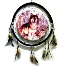 209-3 Панно Волк круглое 38см 209-3 Панно Волк круглое 38см