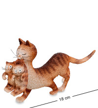 Статуэтка "Кошка с котятами" (Mum and her babies.Parastone)