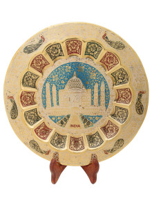 Панно декоративное "Тадж" 12"  Пн1535/1 эмаль бел