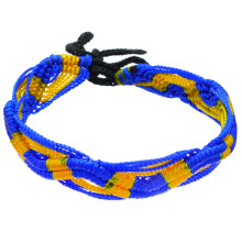 B03-42 Фенечка (браслет) 10мм, текстиль