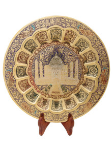 Панно декоративное "Тадж" 12"  Пн1535/2 эмаль син