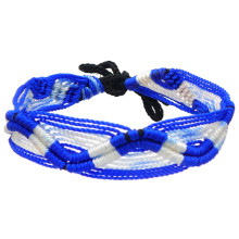 B03-43 Фенечка (браслет) 10мм, текстиль