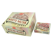 HEM конусные благовония White Musk БЕЛЫЙ МУСК HEM конусные благовония White Musk БЕЛЫЙ МУСК
