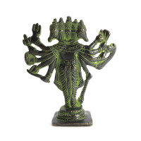 Хануман дарует защиту благославляет на счастье и удачу бронза h-13см L-11см 497гр