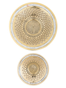 Фруктовница с перламутром   Фр3041 набор из 2-х